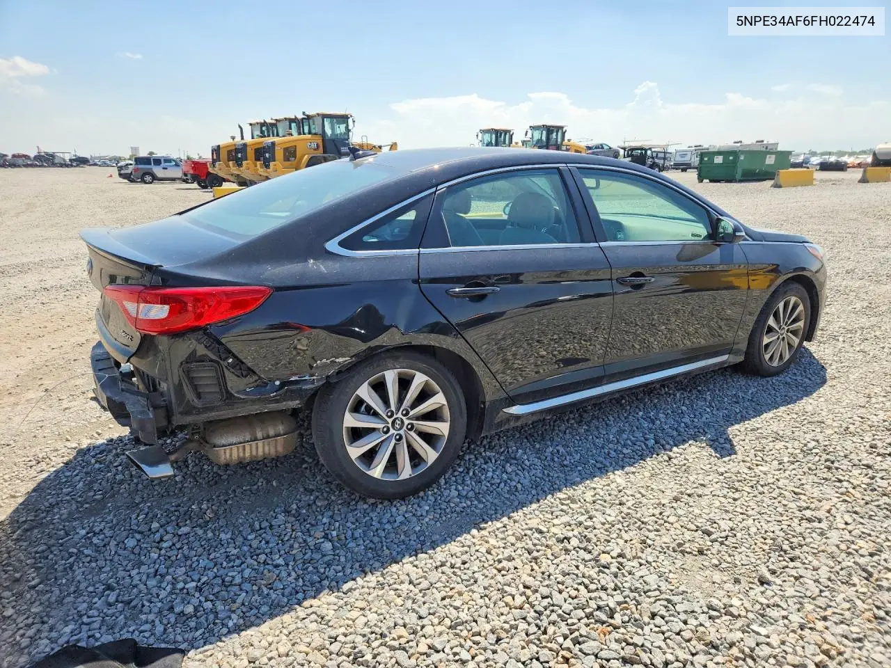 2015 Hyundai Sonata Sport VIN: 5NPE34AF6FH022474 Lot: 62045706
