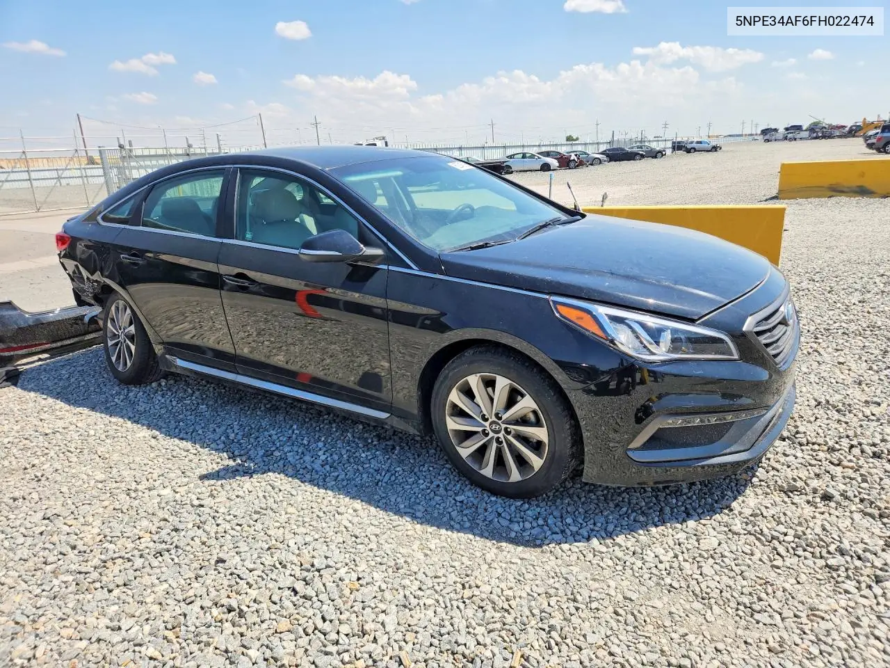 2015 Hyundai Sonata Sport VIN: 5NPE34AF6FH022474 Lot: 62045706