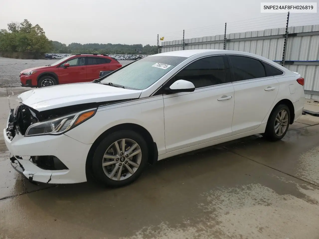 5NPE24AF8FH026819 2015 Hyundai Sonata Se