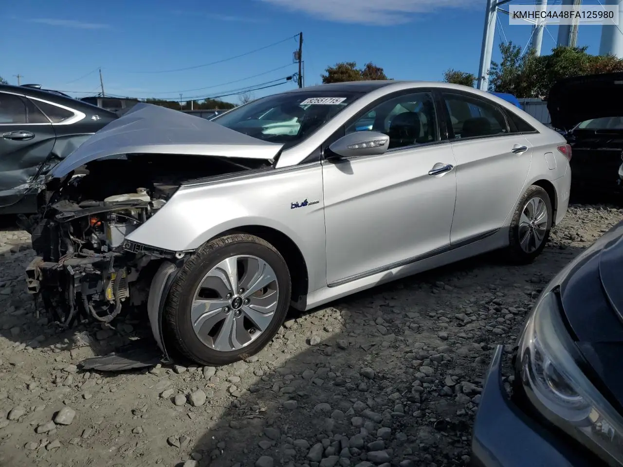 KMHEC4A48FA125980 2015 Hyundai Sonata Hybrid