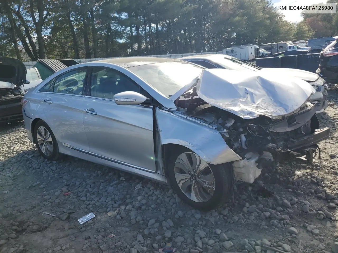 KMHEC4A48FA125980 2015 Hyundai Sonata Hybrid