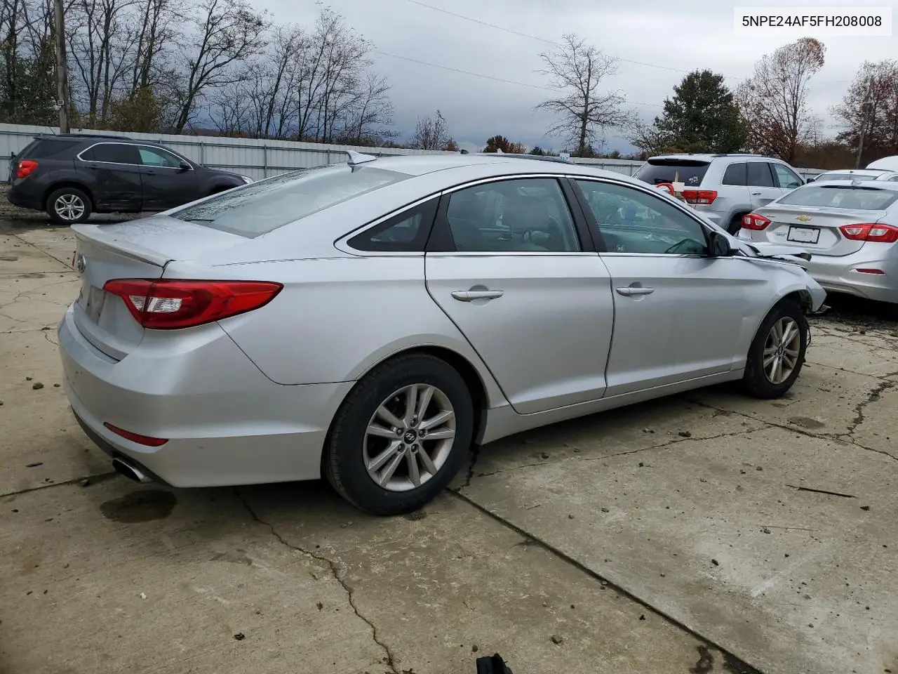 5NPE24AF5FH208008 2015 Hyundai Sonata Se