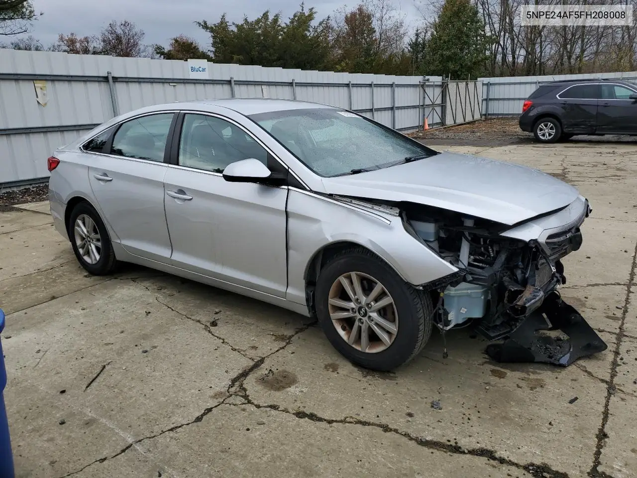 5NPE24AF5FH208008 2015 Hyundai Sonata Se