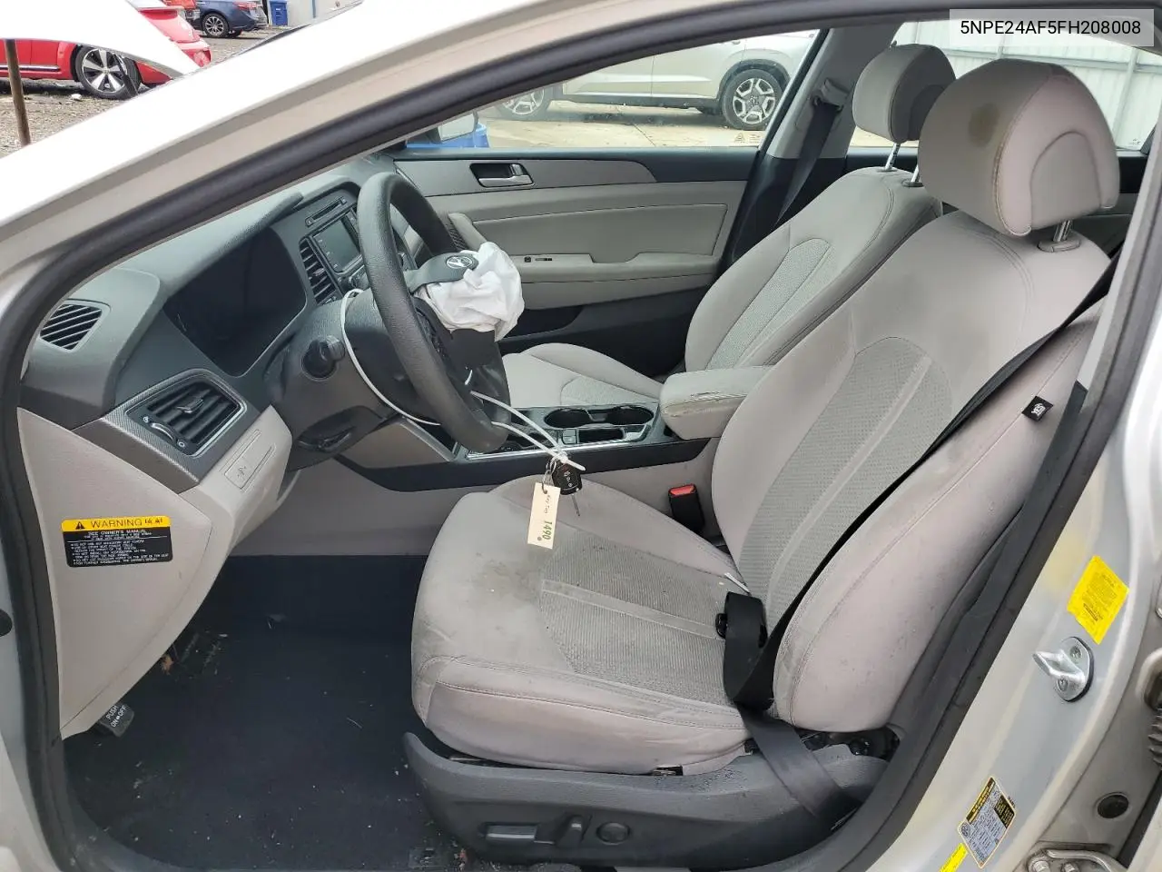5NPE24AF5FH208008 2015 Hyundai Sonata Se