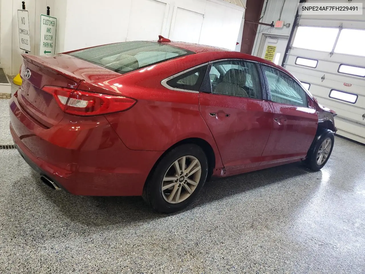 5NPE24AF7FH229491 2015 Hyundai Sonata Se