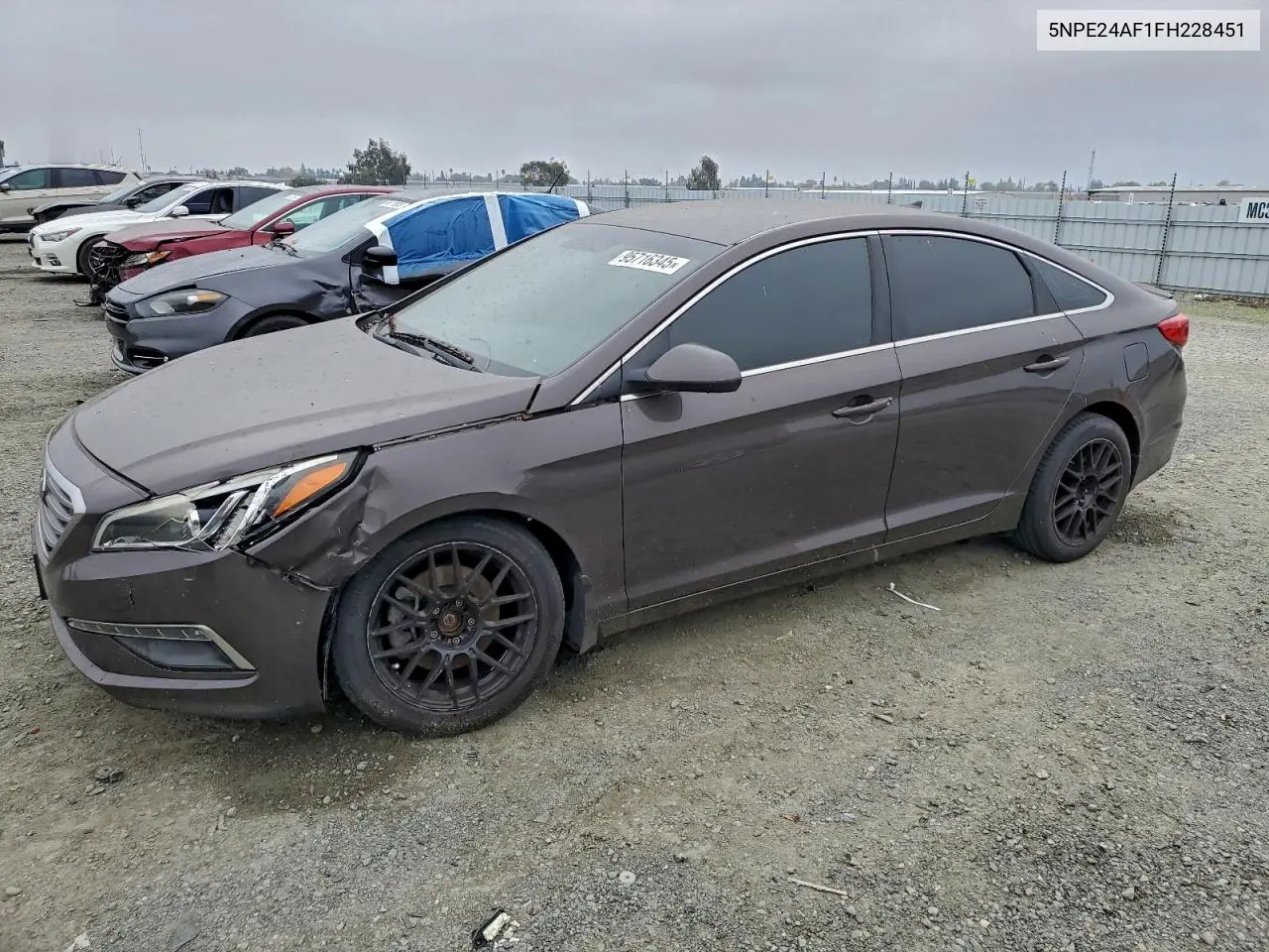 5NPE24AF1FH228451 2015 Hyundai Sonata Se