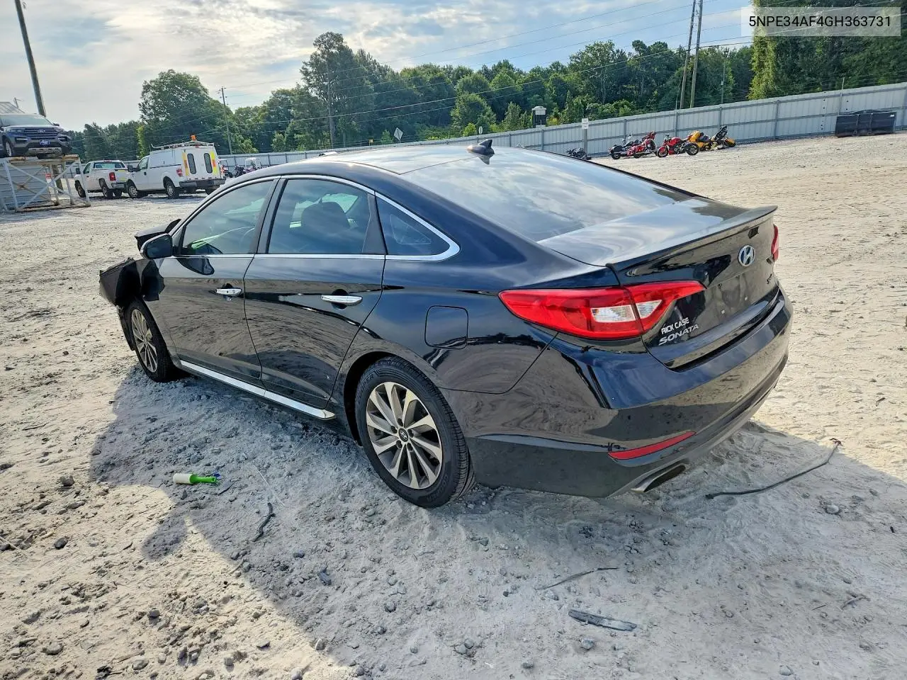 2016 Hyundai Sonata Sport VIN: 5NPE34AF4GH363731 Lot: 58884186