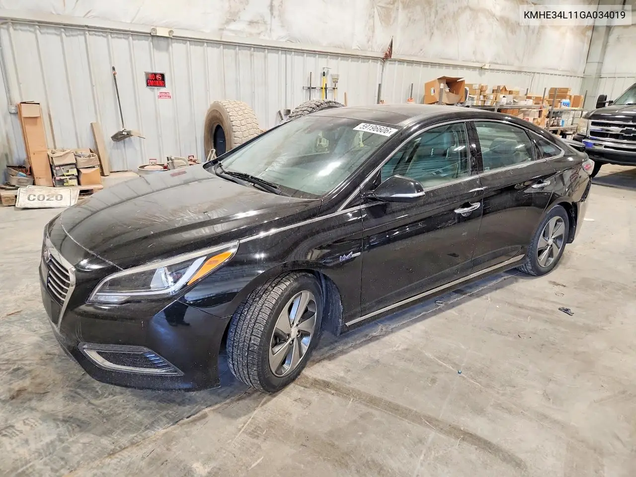 2016 Hyundai Sonata Hybrid Limited VIN: KMHE34L11GA034019 Lot: 59196606
