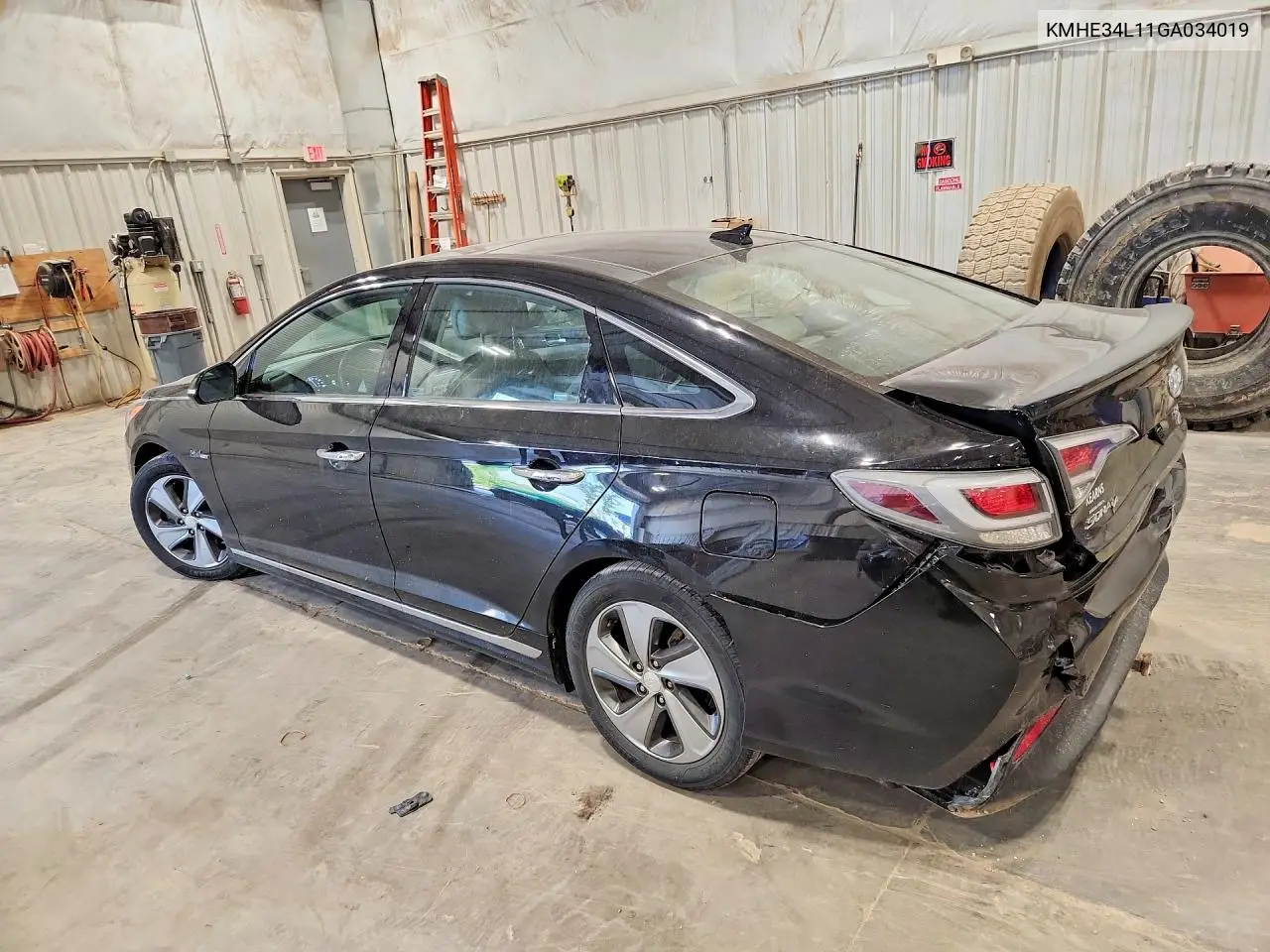 2016 Hyundai Sonata Hybrid Limited VIN: KMHE34L11GA034019 Lot: 59196606