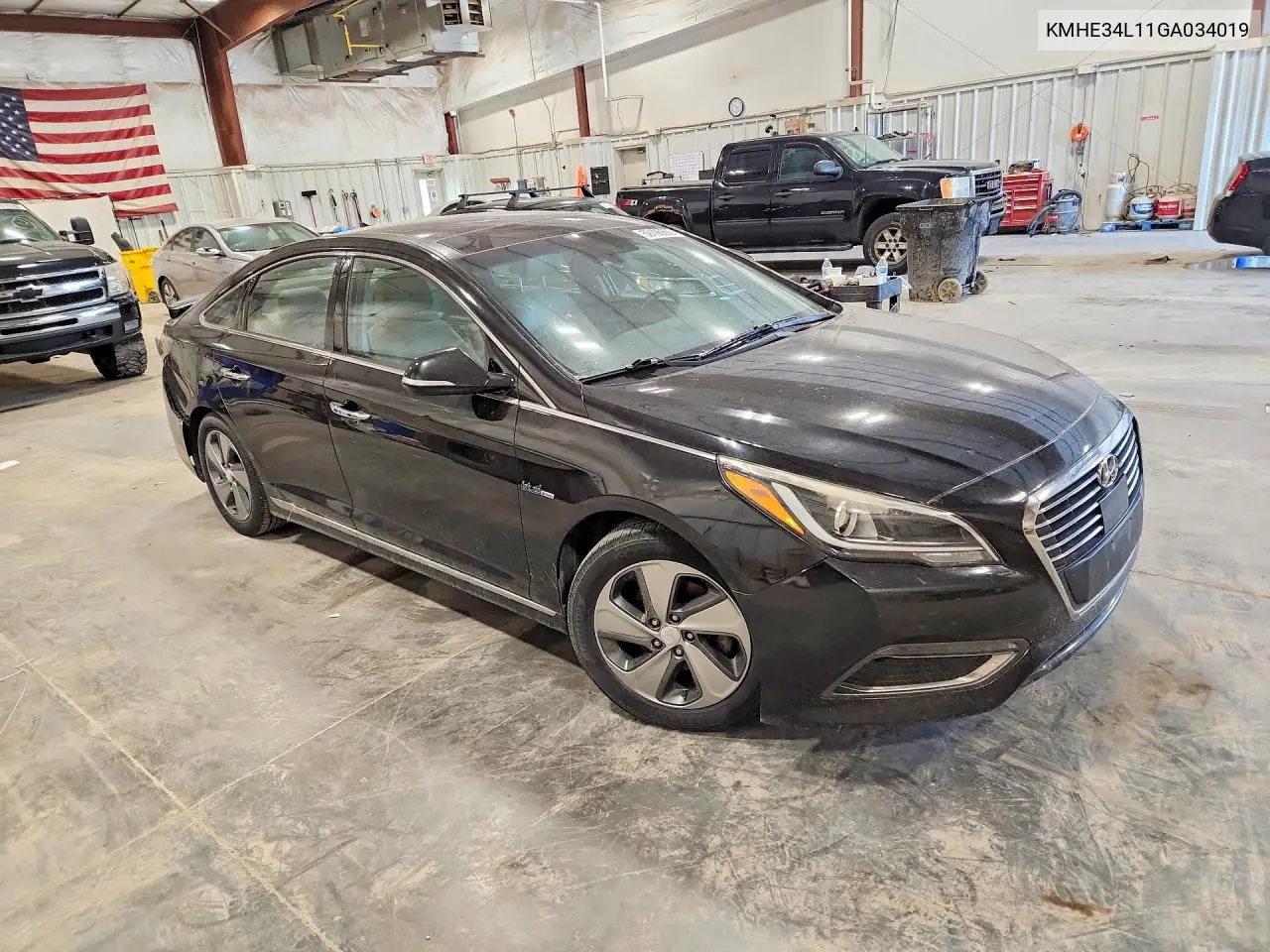 2016 Hyundai Sonata Hybrid Limited VIN: KMHE34L11GA034019 Lot: 59196606