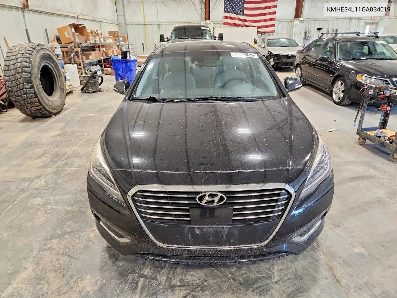 2016 Hyundai Sonata Hybrid Limited VIN: KMHE34L11GA034019 Lot: 59196606