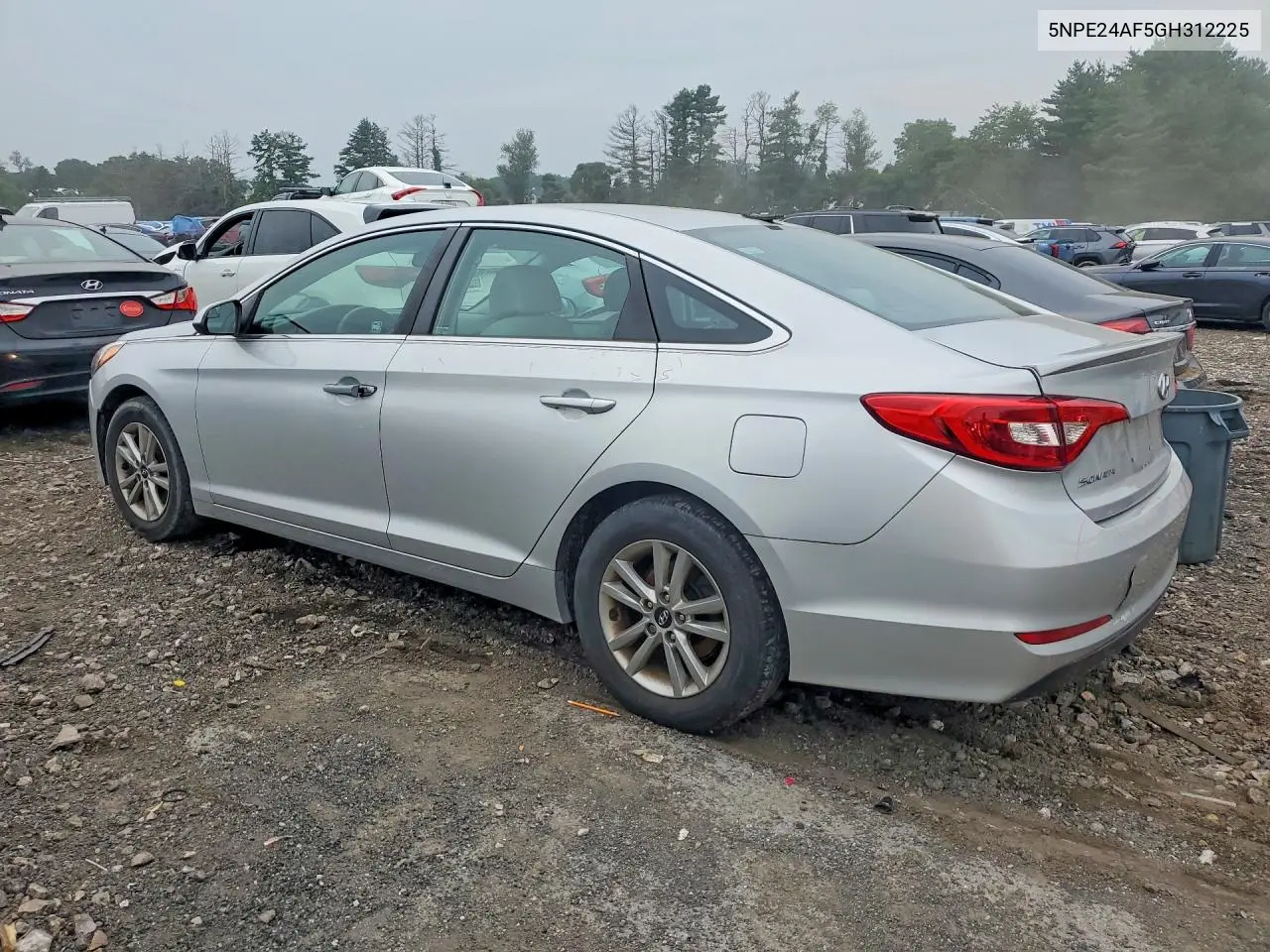 2016 Hyundai Sonata Se VIN: 5NPE24AF5GH312225 Lot: 60246196
