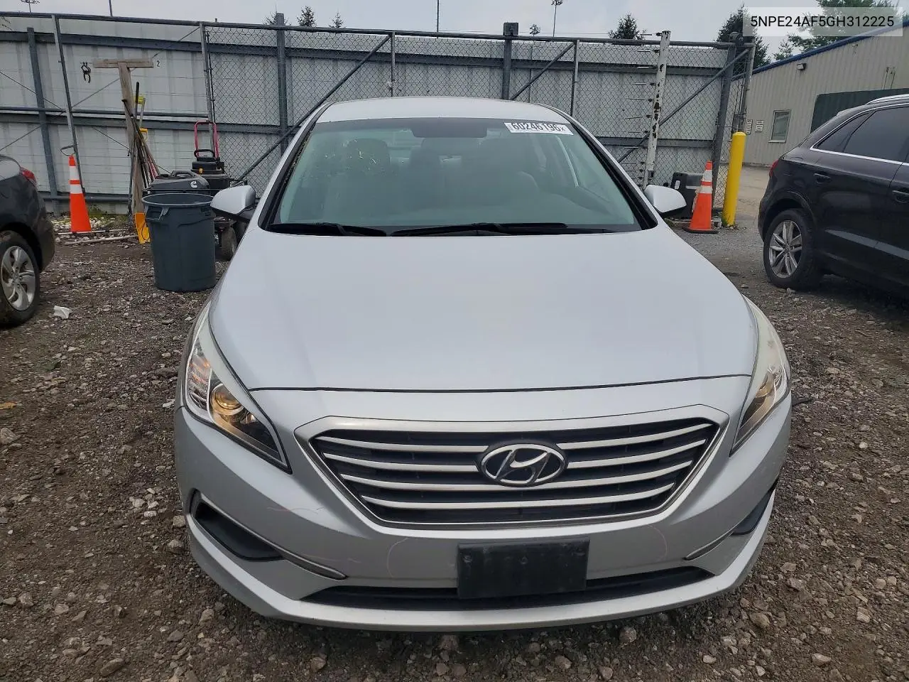 2016 Hyundai Sonata Se VIN: 5NPE24AF5GH312225 Lot: 60246196