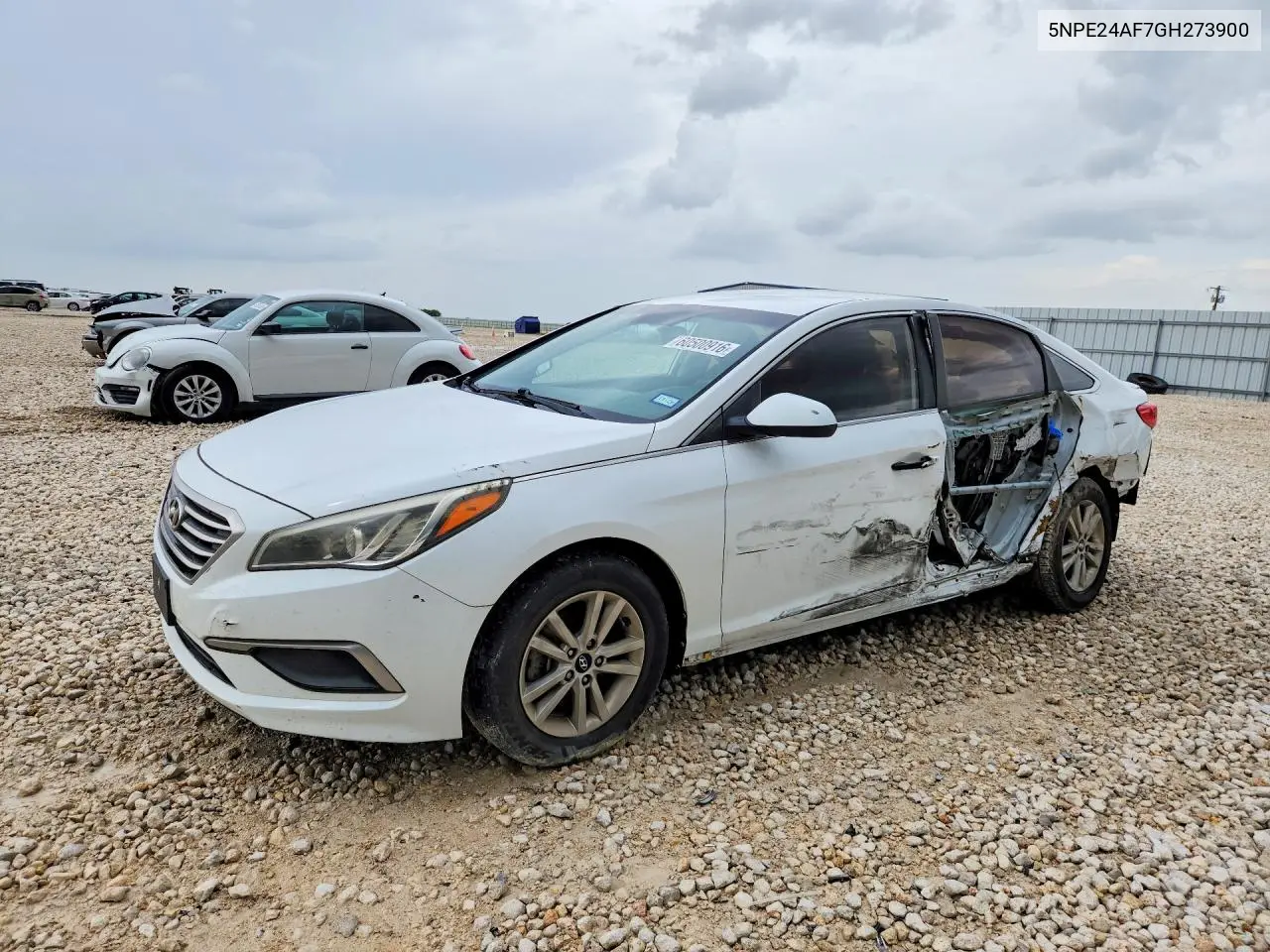 2016 Hyundai Sonata Se VIN: 5NPE24AF7GH273900 Lot: 60500916