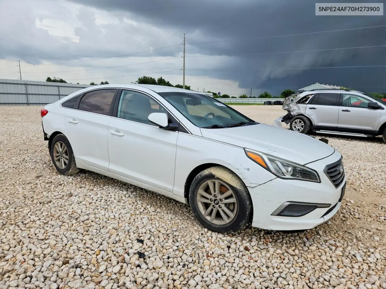 2016 Hyundai Sonata Se VIN: 5NPE24AF7GH273900 Lot: 60500916