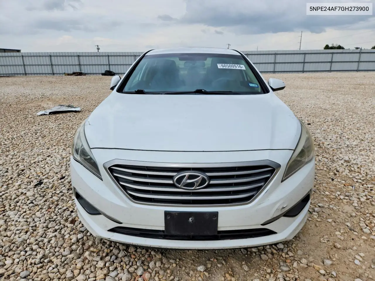 2016 Hyundai Sonata Se VIN: 5NPE24AF7GH273900 Lot: 60500916