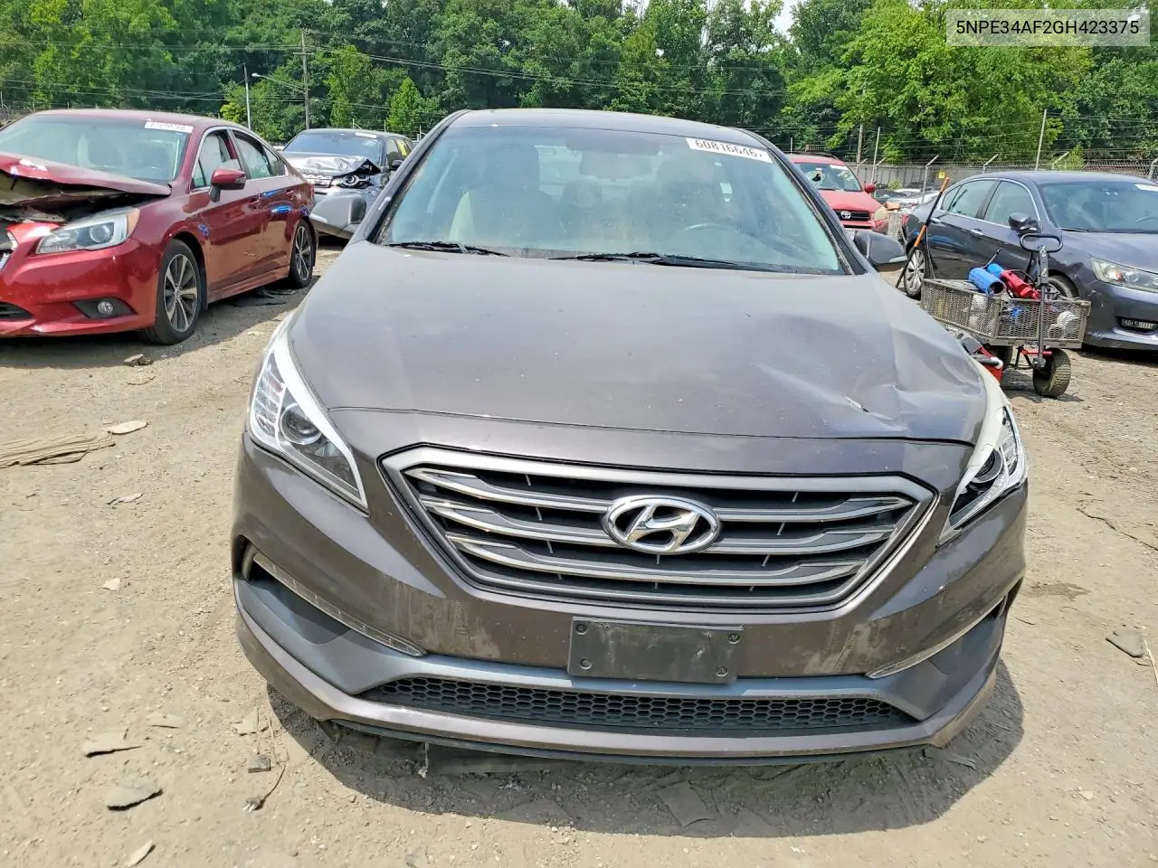 2016 Hyundai Sonata Sport VIN: 5NPE34AF2GH423375 Lot: 60816646