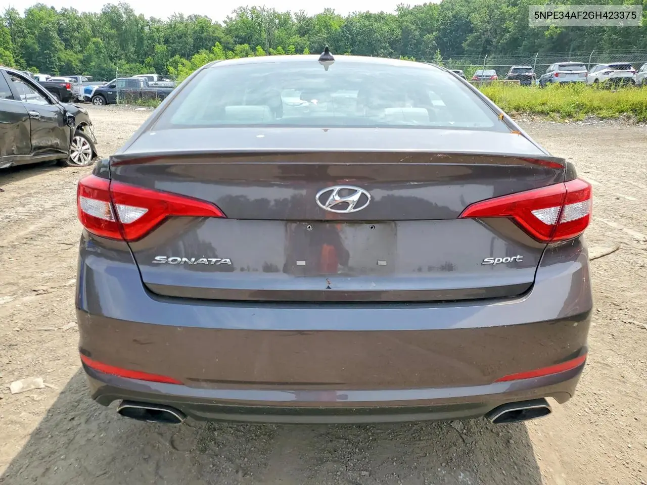 2016 Hyundai Sonata Sport VIN: 5NPE34AF2GH423375 Lot: 60816646