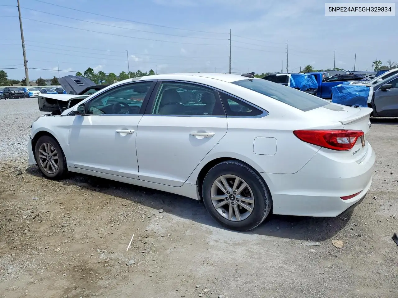 2016 Hyundai Sonata Se VIN: 5NPE24AF5GH329834 Lot: 60921546