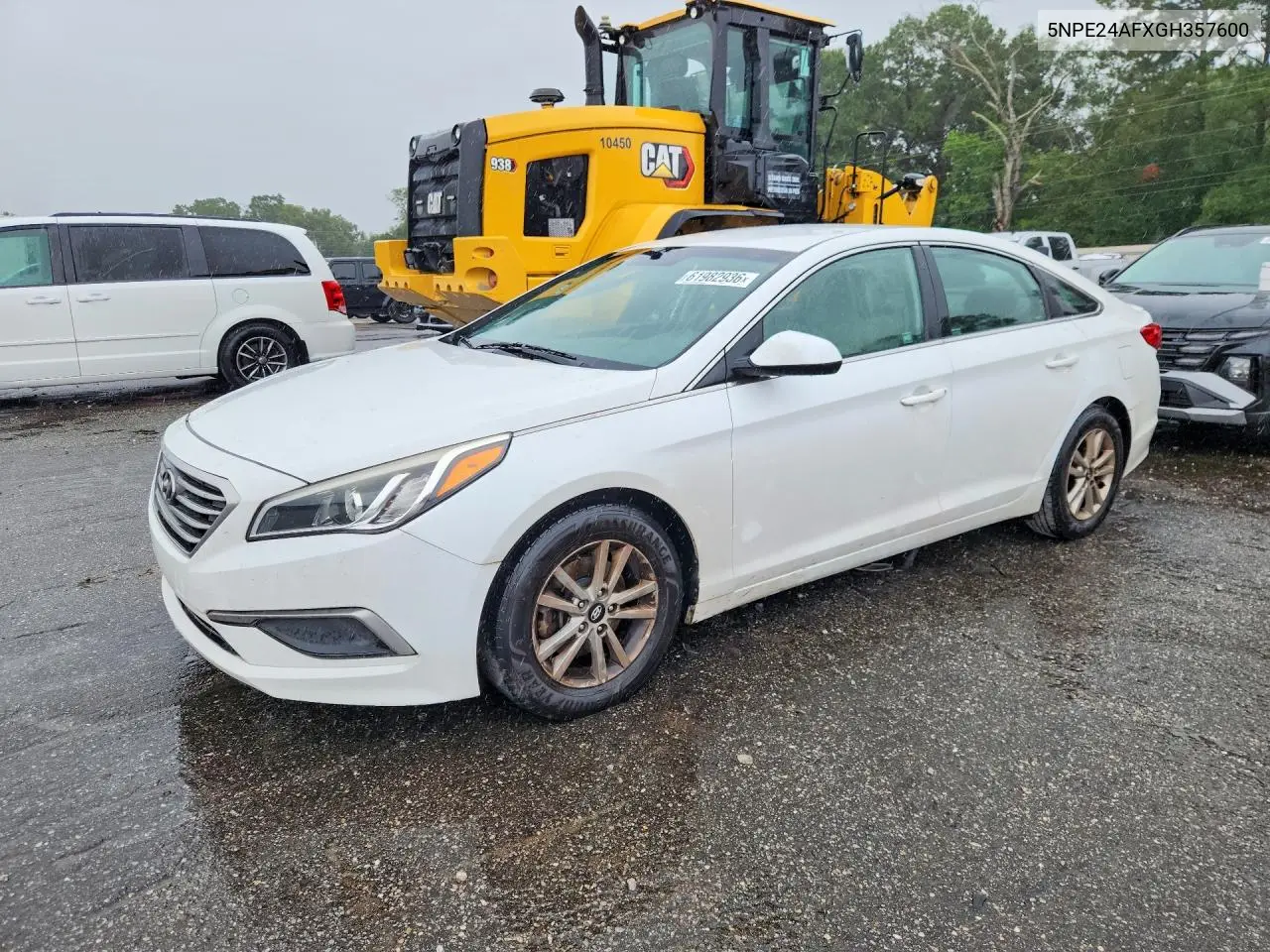 2016 Hyundai Sonata Se VIN: 5NPE24AFXGH357600 Lot: 61982936