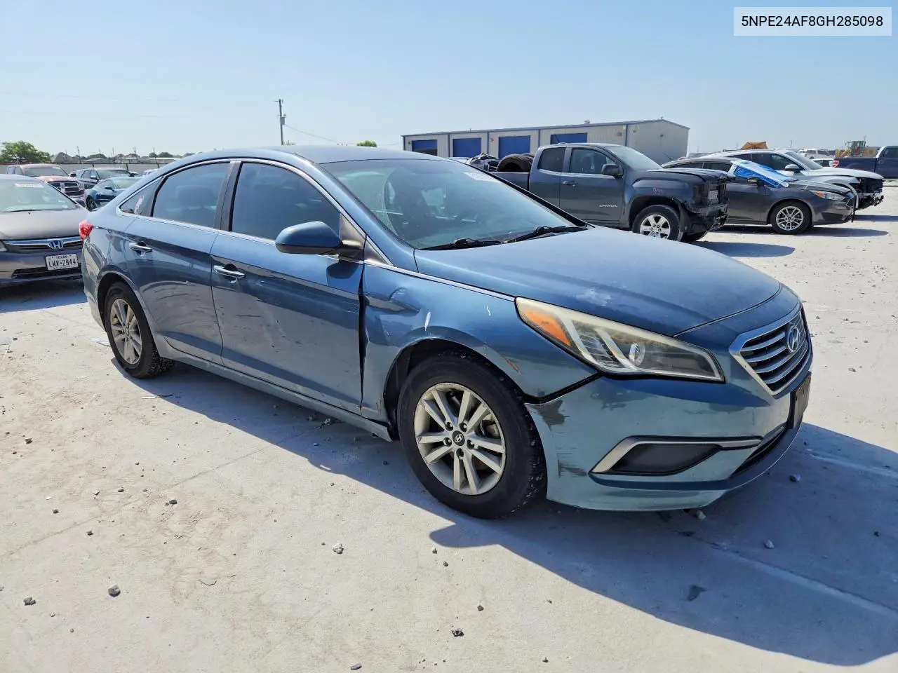 2016 Hyundai Sonata Se VIN: 5NPE24AF8GH285098 Lot: 61994976