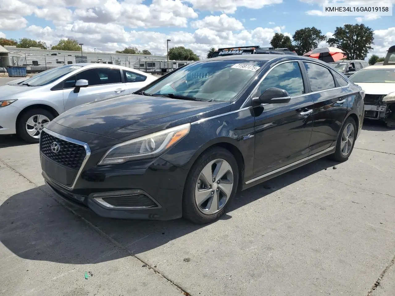 KMHE34L16GA019158 2016 Hyundai Sonata Hybrid