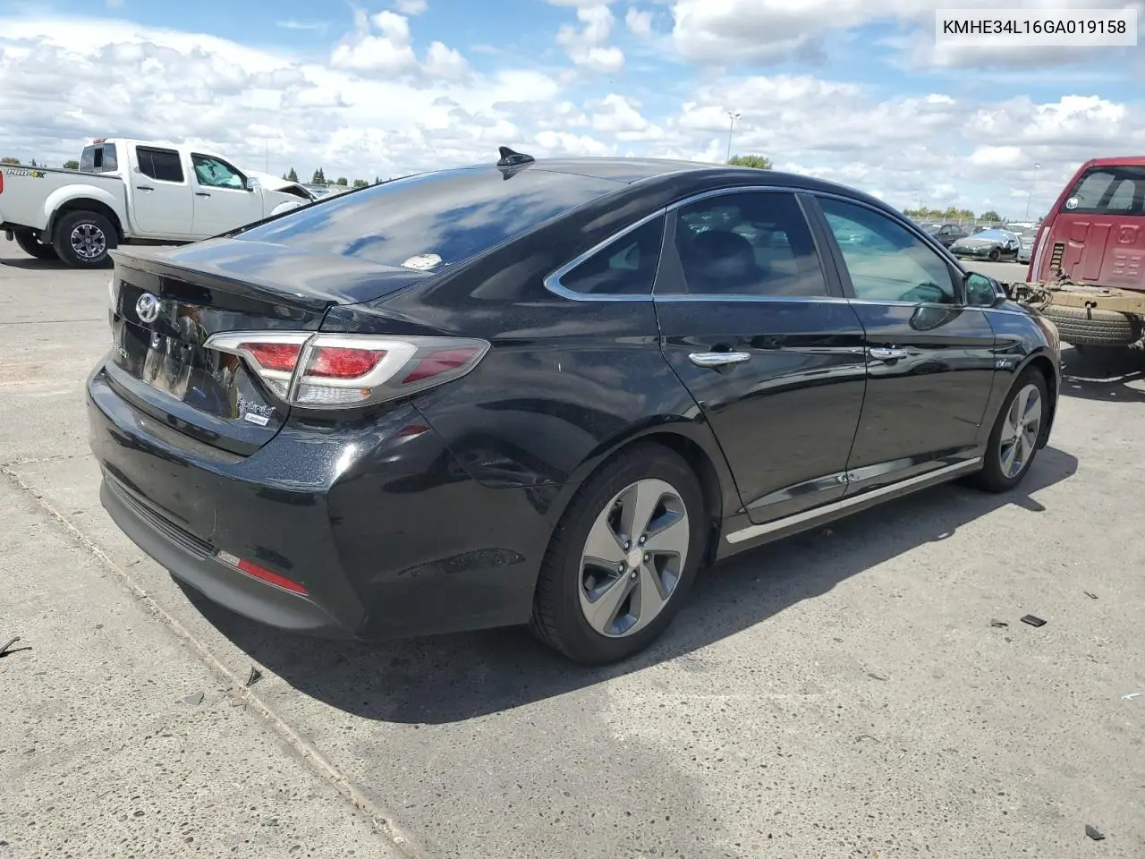 KMHE34L16GA019158 2016 Hyundai Sonata Hybrid