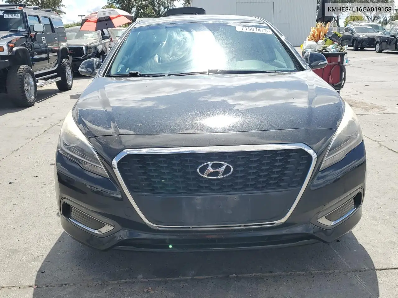 KMHE34L16GA019158 2016 Hyundai Sonata Hybrid