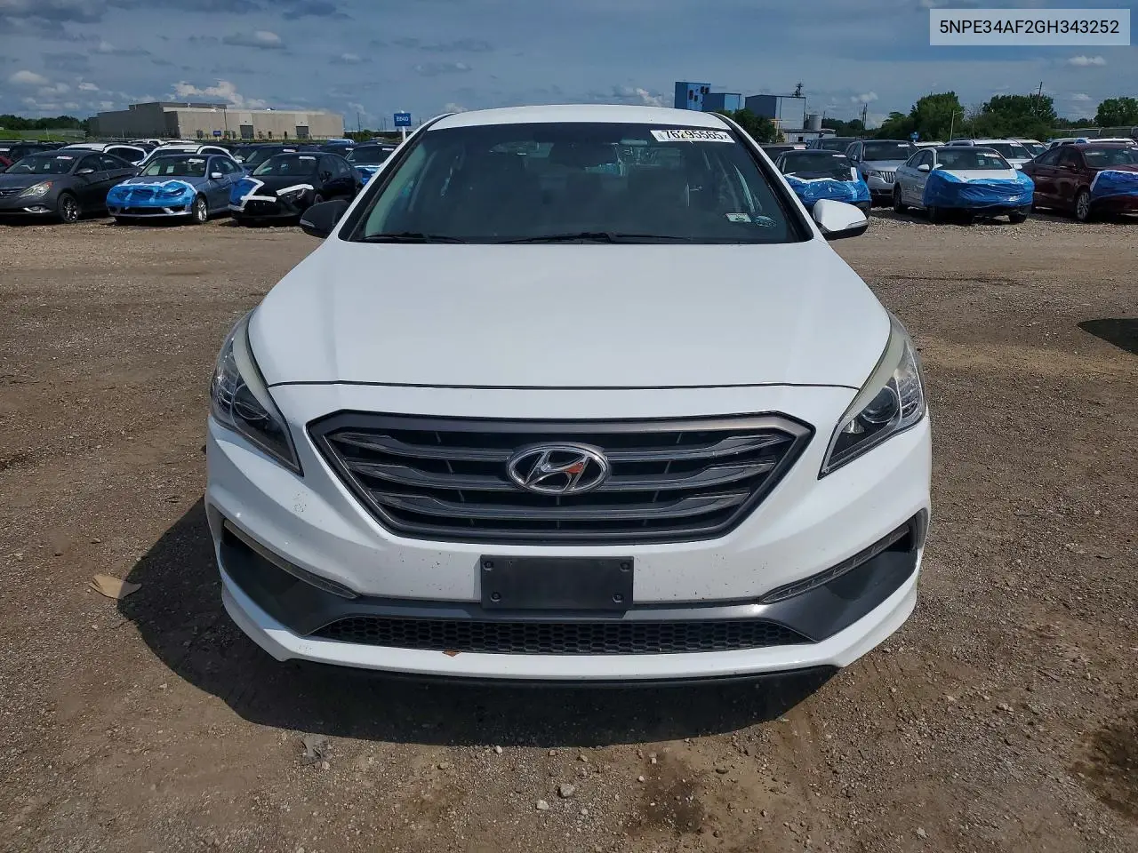 2016 Hyundai Sonata Sport VIN: 5NPE34AF2GH343252 Lot: 76295565