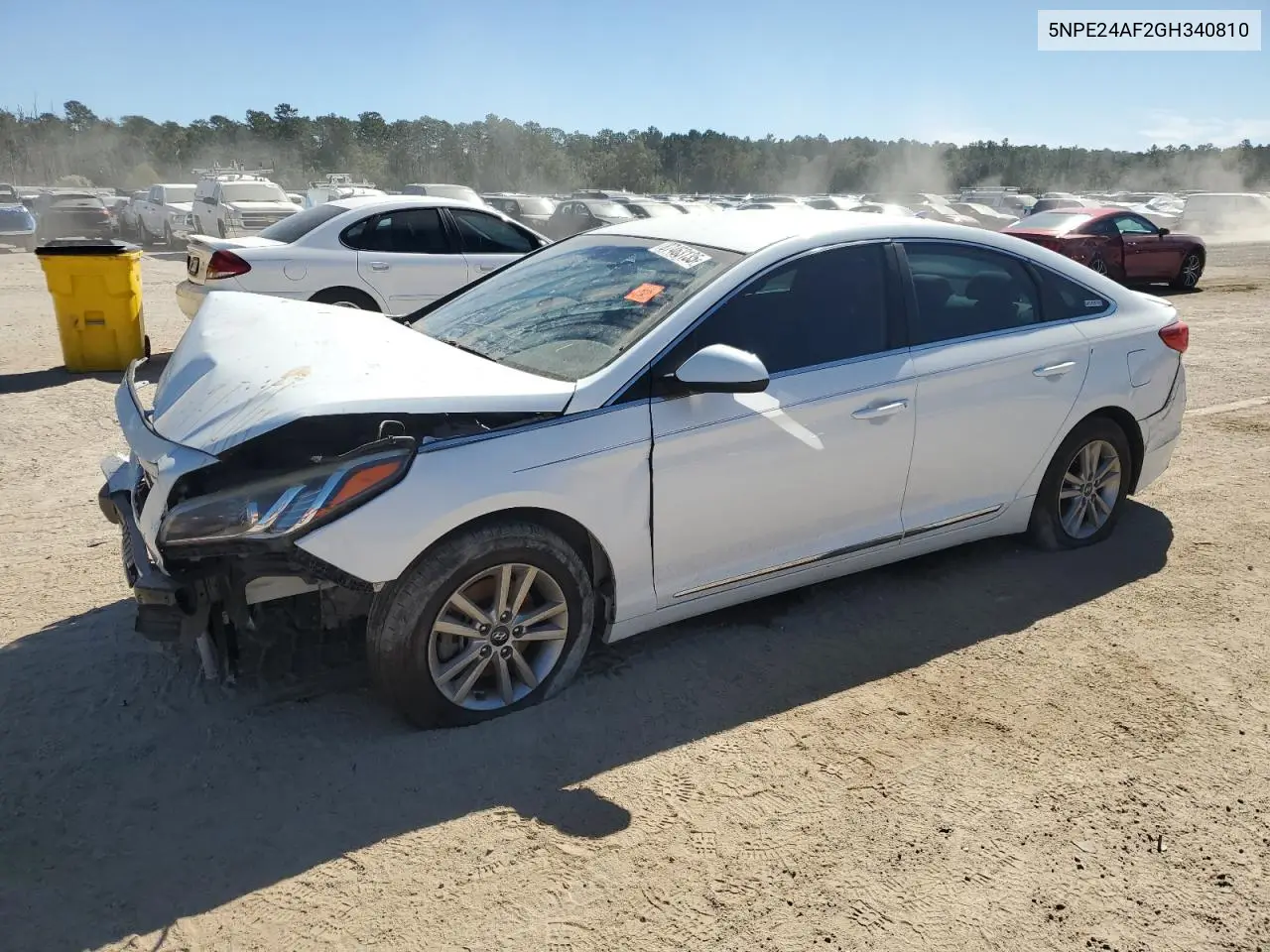 5NPE24AF2GH340810 2016 Hyundai Sonata Se