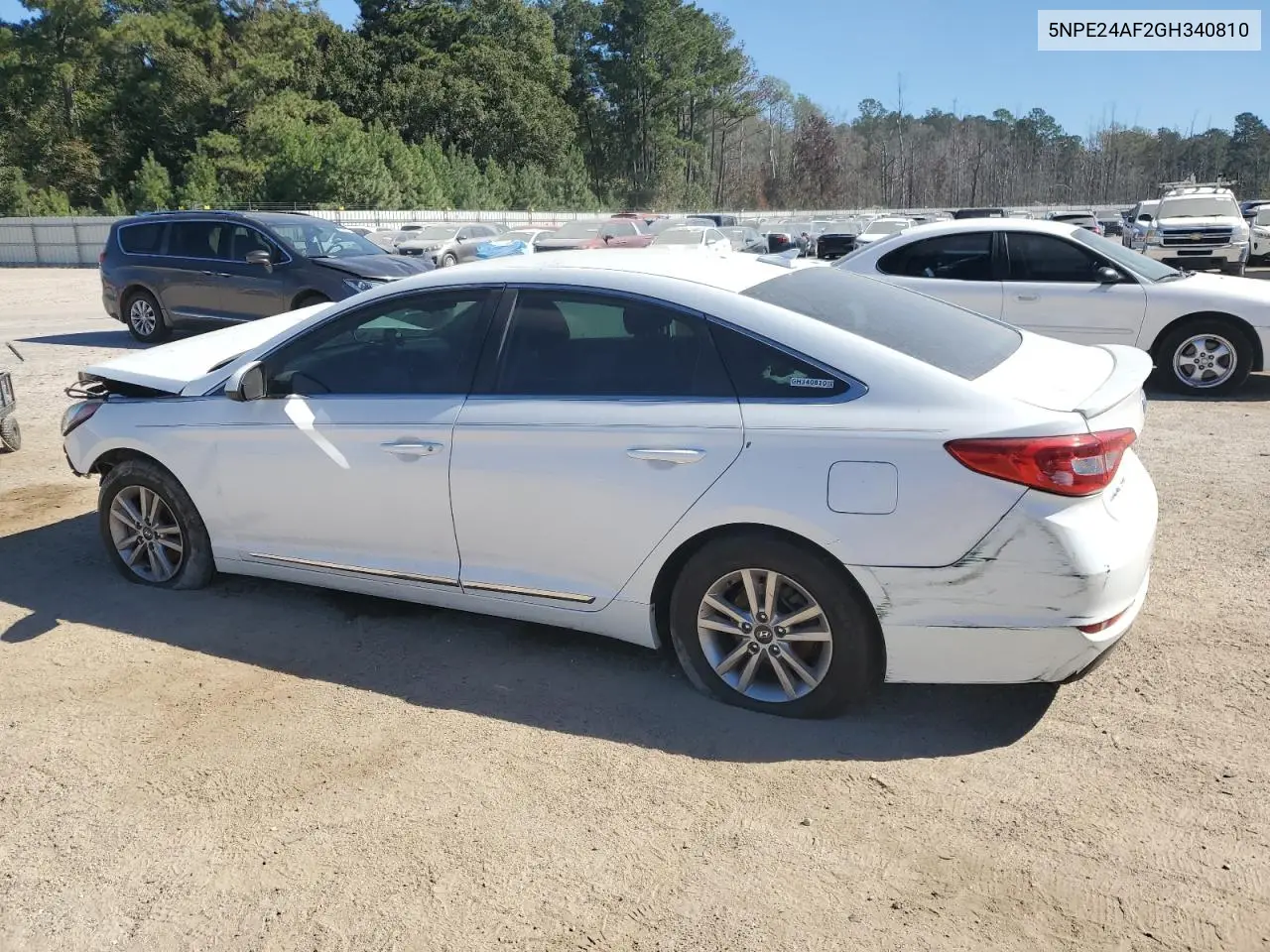 5NPE24AF2GH340810 2016 Hyundai Sonata Se