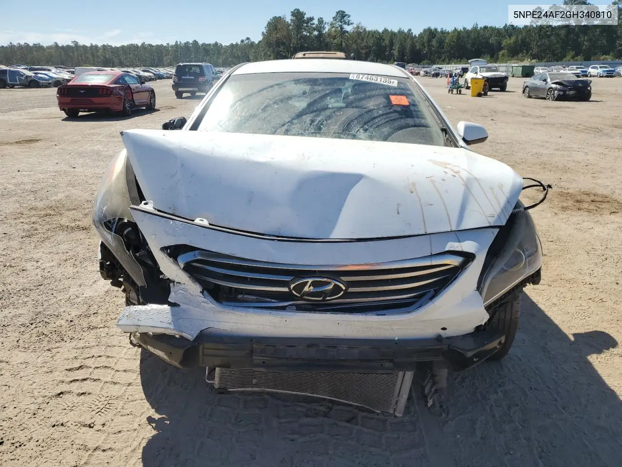 5NPE24AF2GH340810 2016 Hyundai Sonata Se