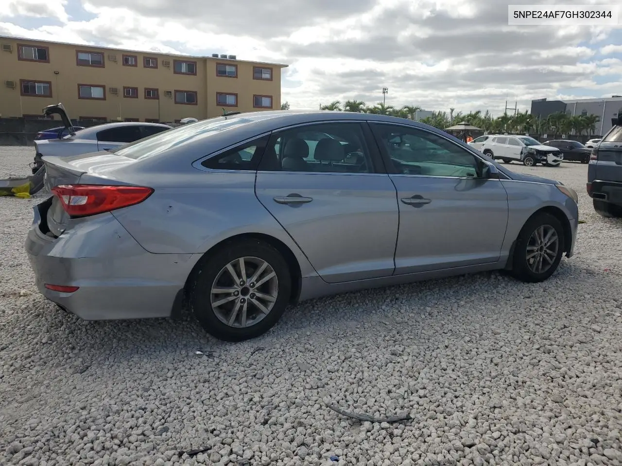 5NPE24AF7GH302344 2016 Hyundai Sonata Se