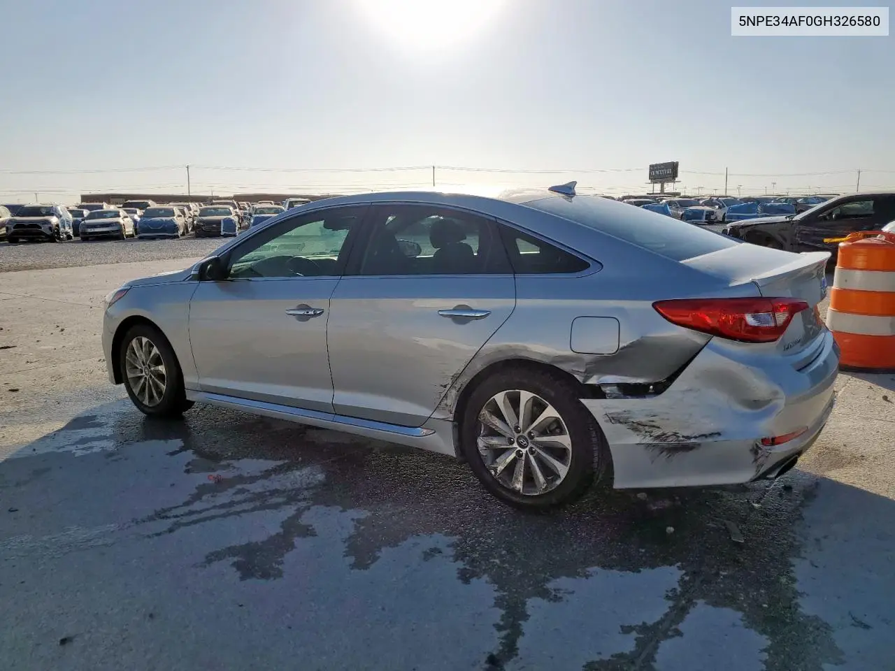 5NPE34AF0GH326580 2016 Hyundai Sonata Sport
