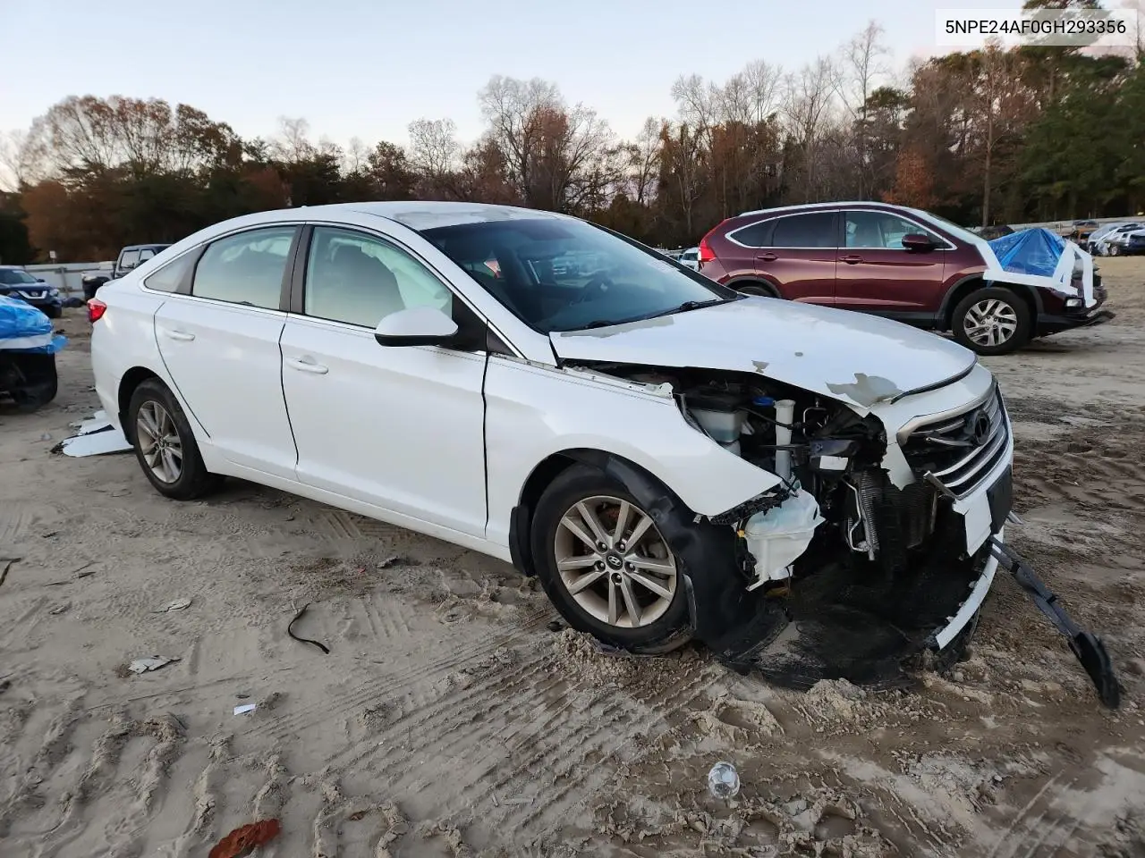5NPE24AF0GH293356 2016 Hyundai Sonata Se