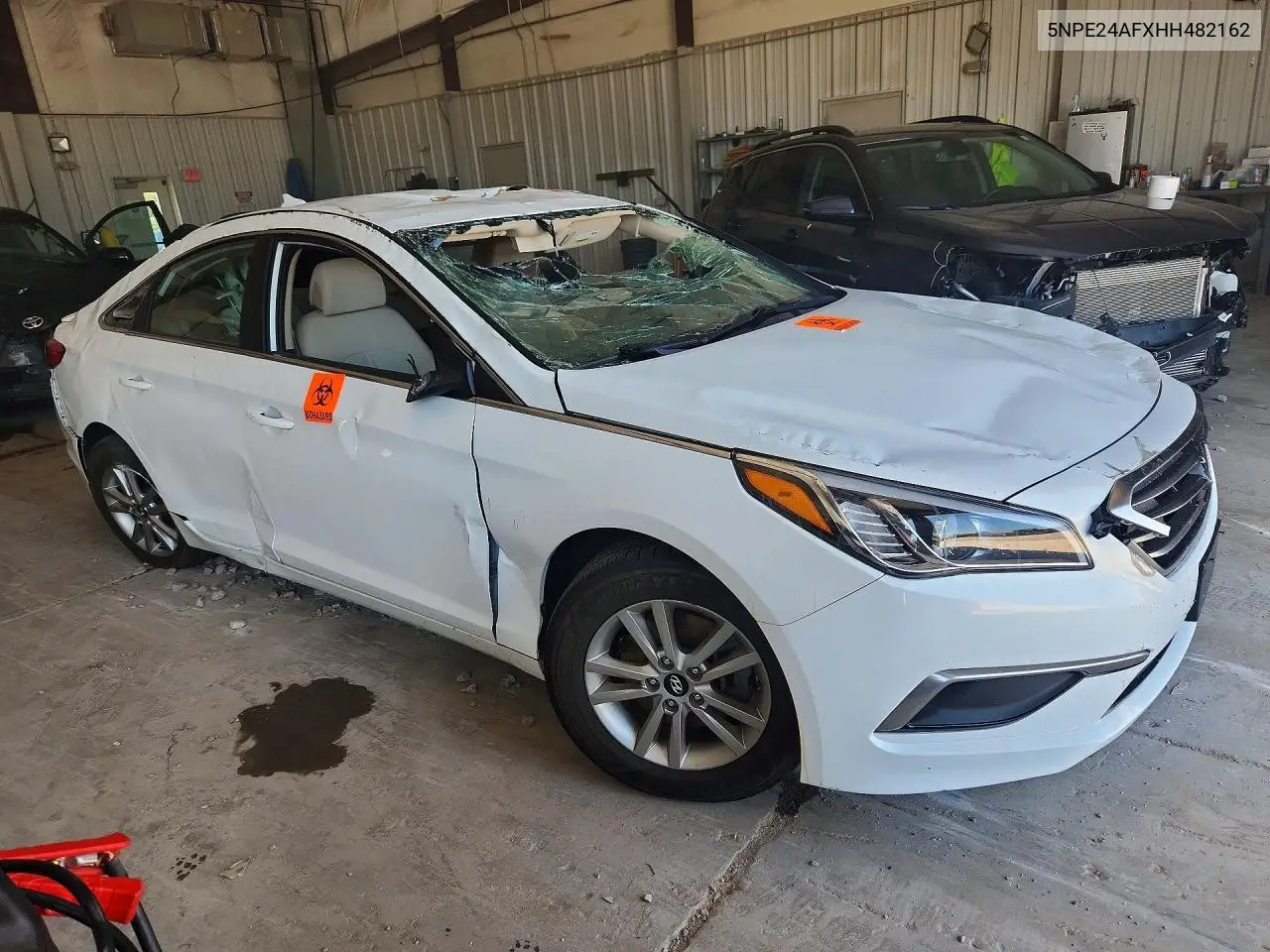 2017 Hyundai Sonata Se VIN: 5NPE24AFXHH482162 Lot: 59620676