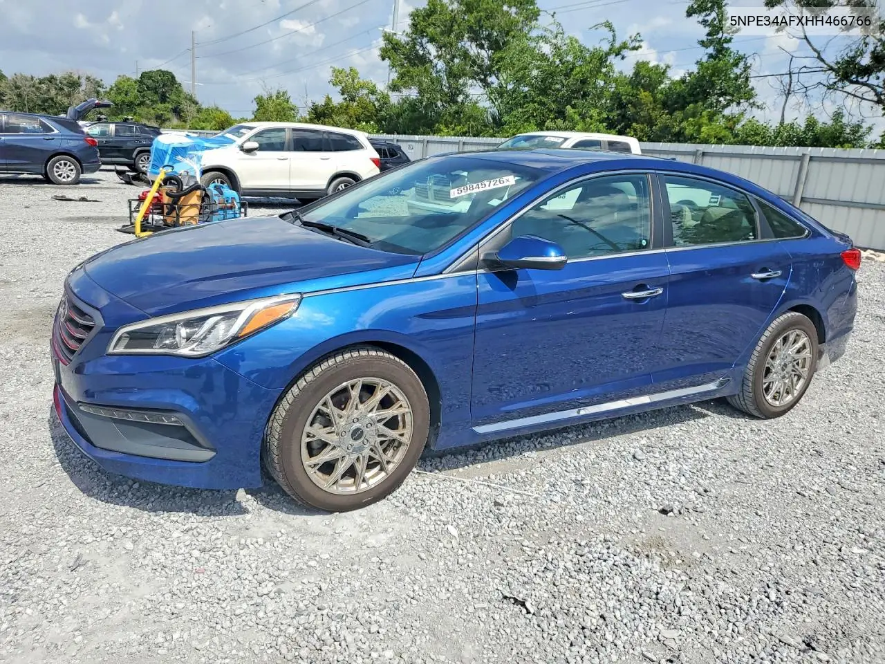 2017 Hyundai Sonata Sport VIN: 5NPE34AFXHH466766 Lot: 59845726