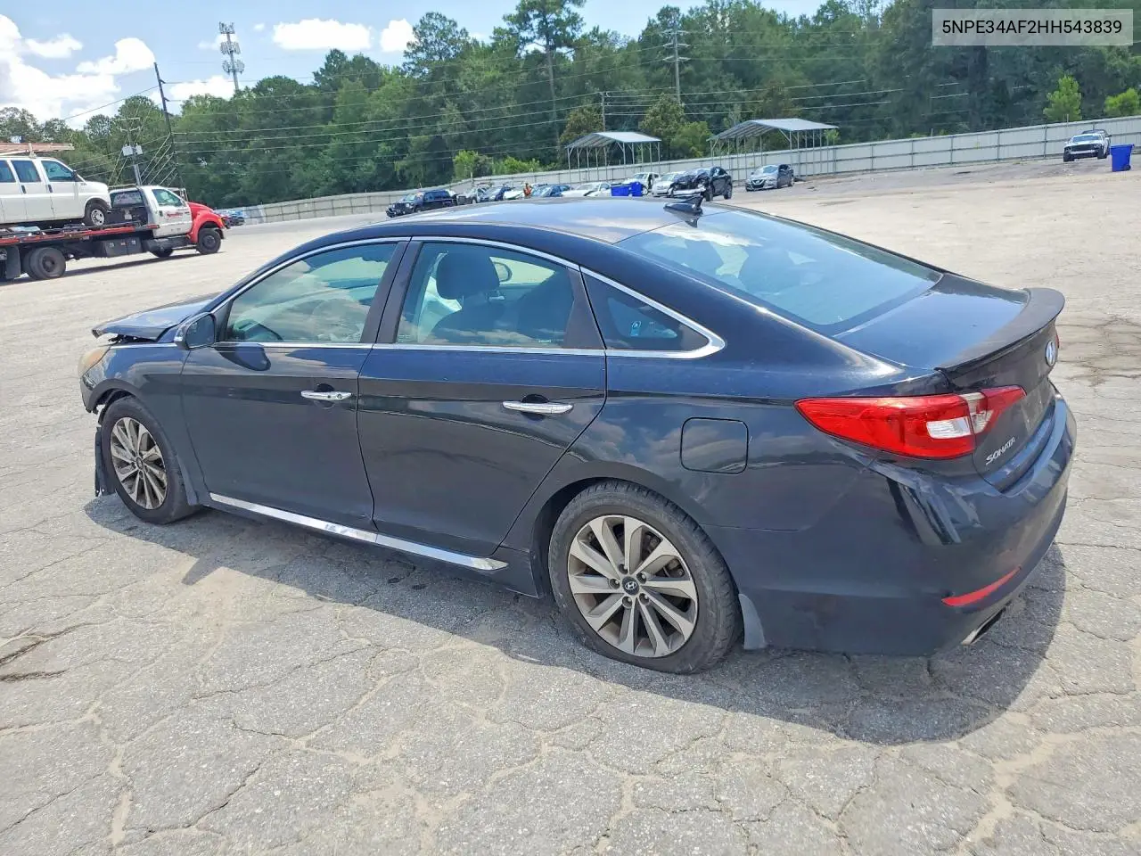 2017 Hyundai Sonata Sport VIN: 5NPE34AF2HH543839 Lot: 60242986