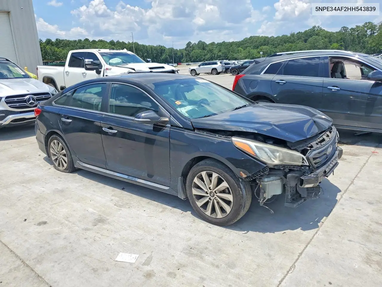 2017 Hyundai Sonata Sport VIN: 5NPE34AF2HH543839 Lot: 60242986