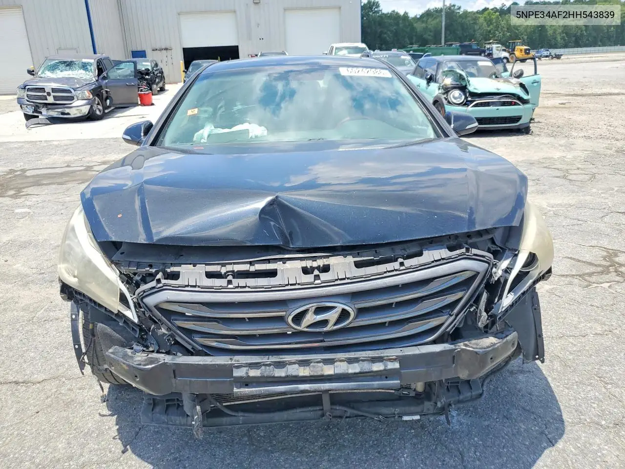 2017 Hyundai Sonata Sport VIN: 5NPE34AF2HH543839 Lot: 60242986