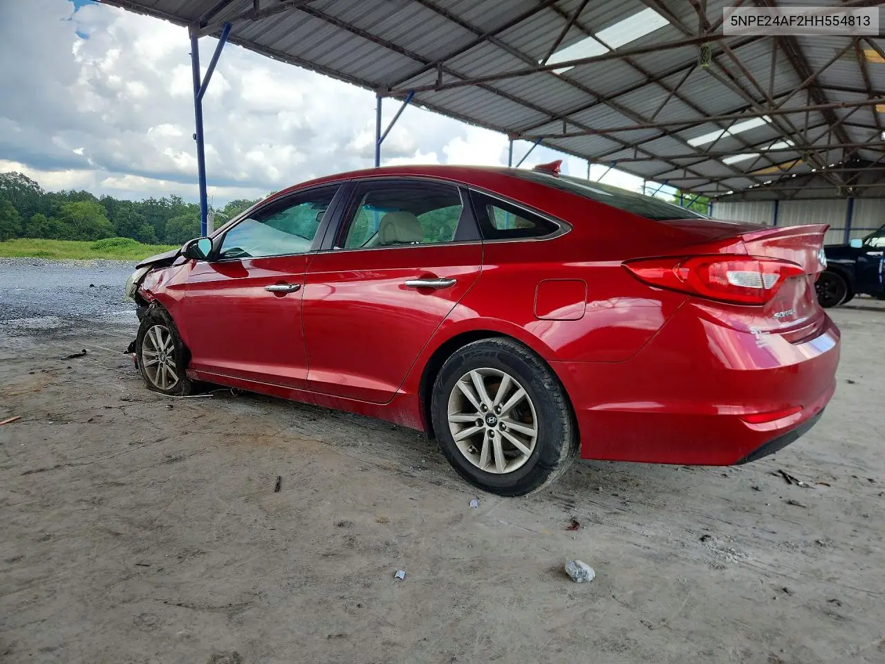 2017 Hyundai Sonata Se VIN: 5NPE24AF2HH554813 Lot: 61074216