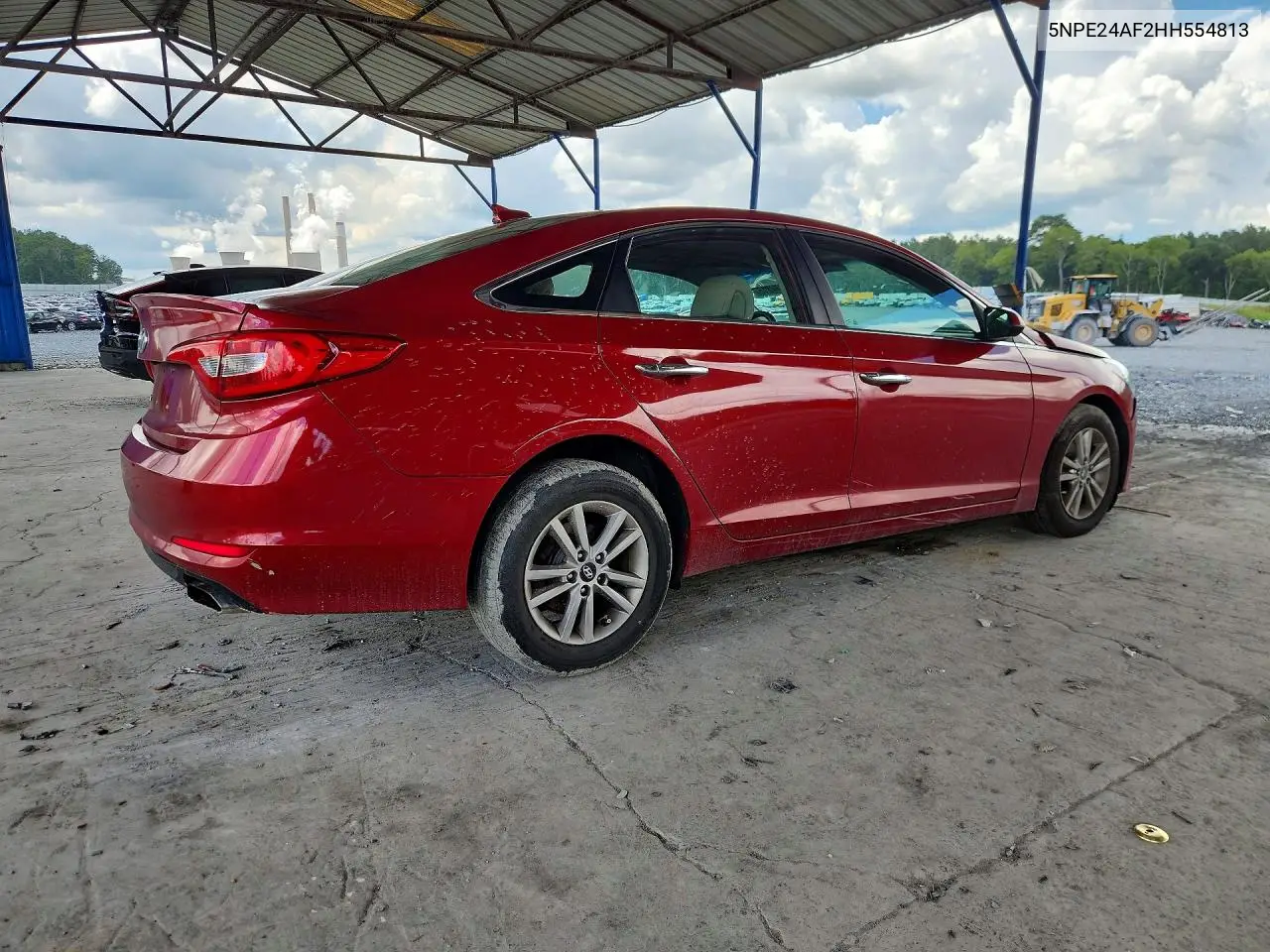 2017 Hyundai Sonata Se VIN: 5NPE24AF2HH554813 Lot: 61074216