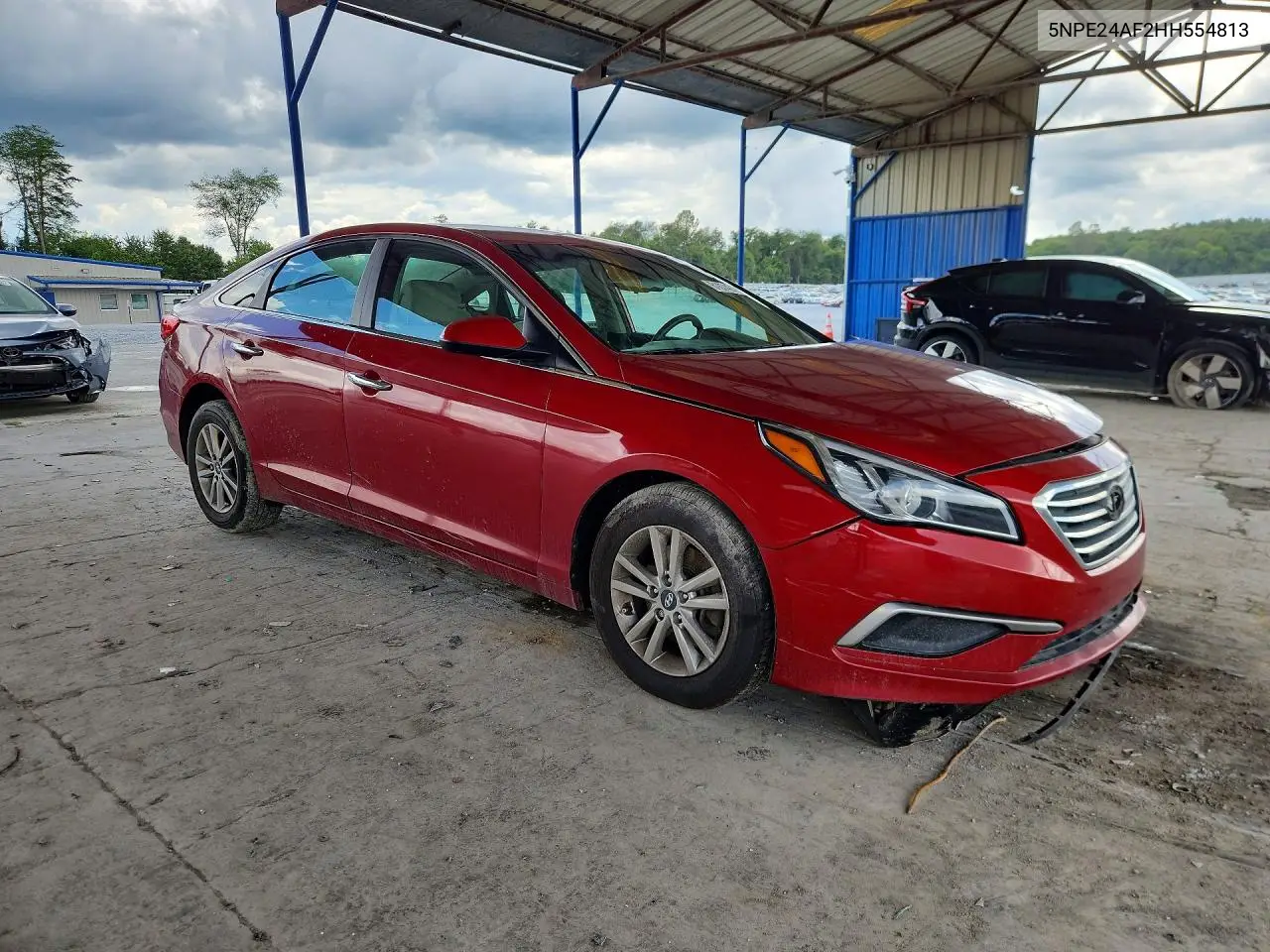 2017 Hyundai Sonata Se VIN: 5NPE24AF2HH554813 Lot: 61074216
