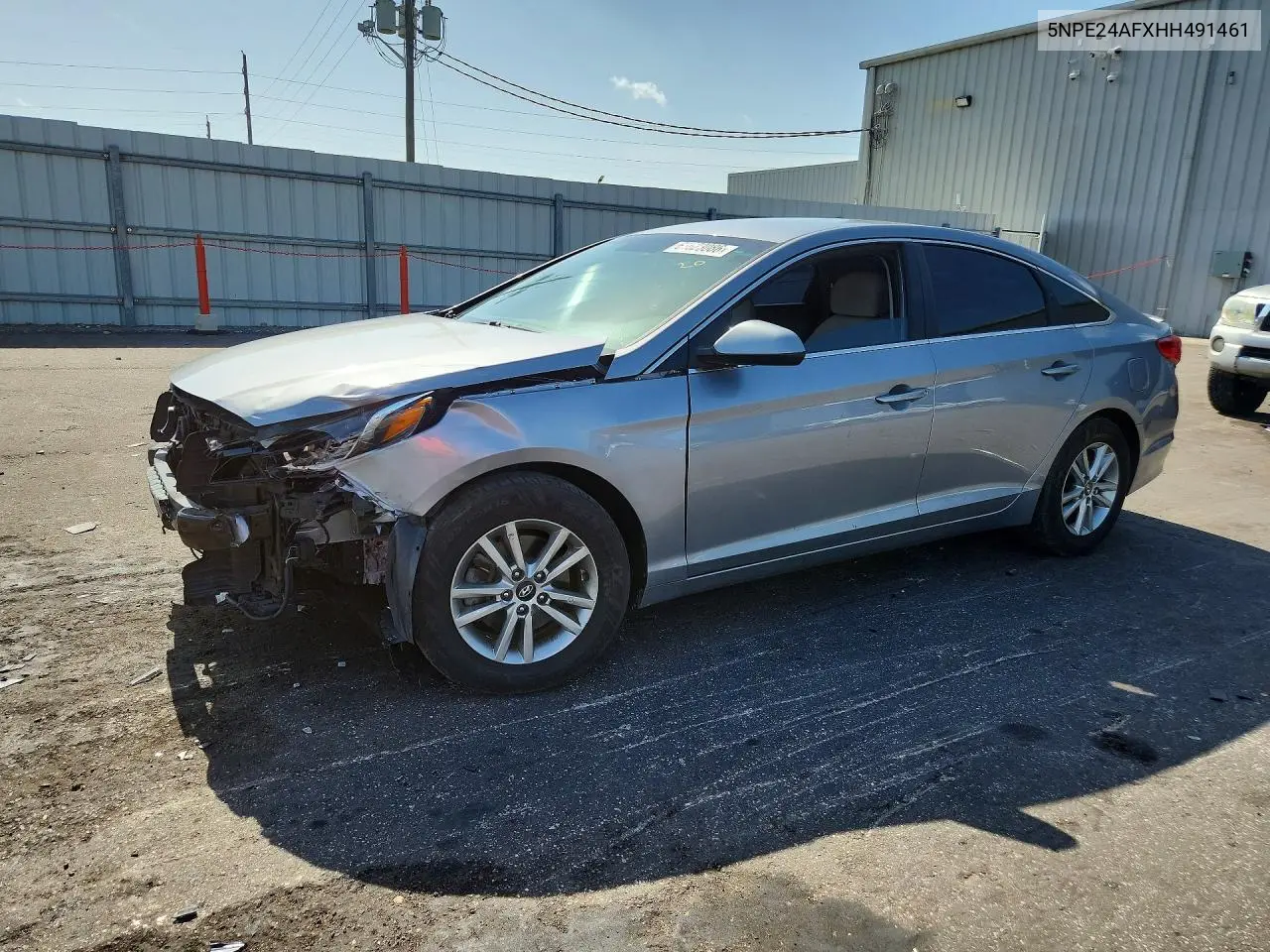 2017 Hyundai Sonata Se VIN: 5NPE24AFXHH491461 Lot: 61623086