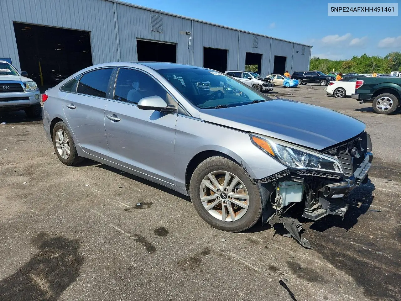 2017 Hyundai Sonata Se VIN: 5NPE24AFXHH491461 Lot: 61623086