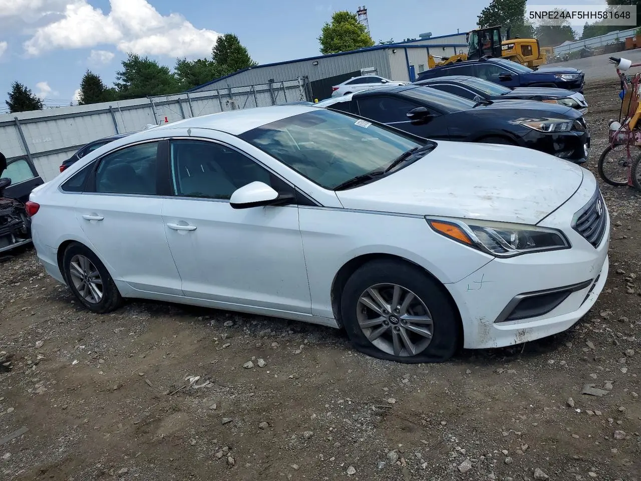 2017 Hyundai Sonata Se VIN: 5NPE24AF5HH581648 Lot: 61759136