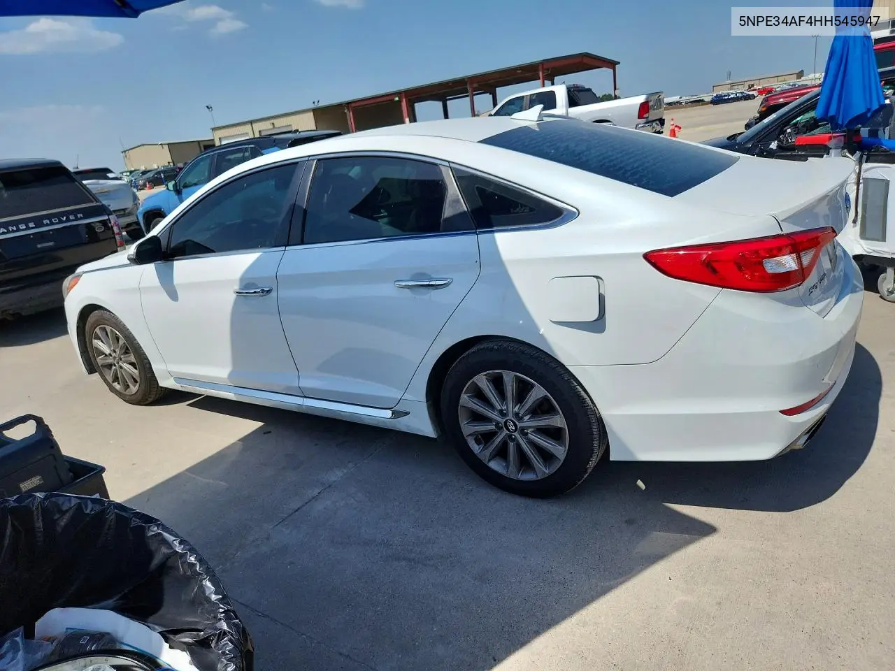 2017 Hyundai Sonata Limited VIN: 5NPE34AF4HH545947 Lot: 61910236