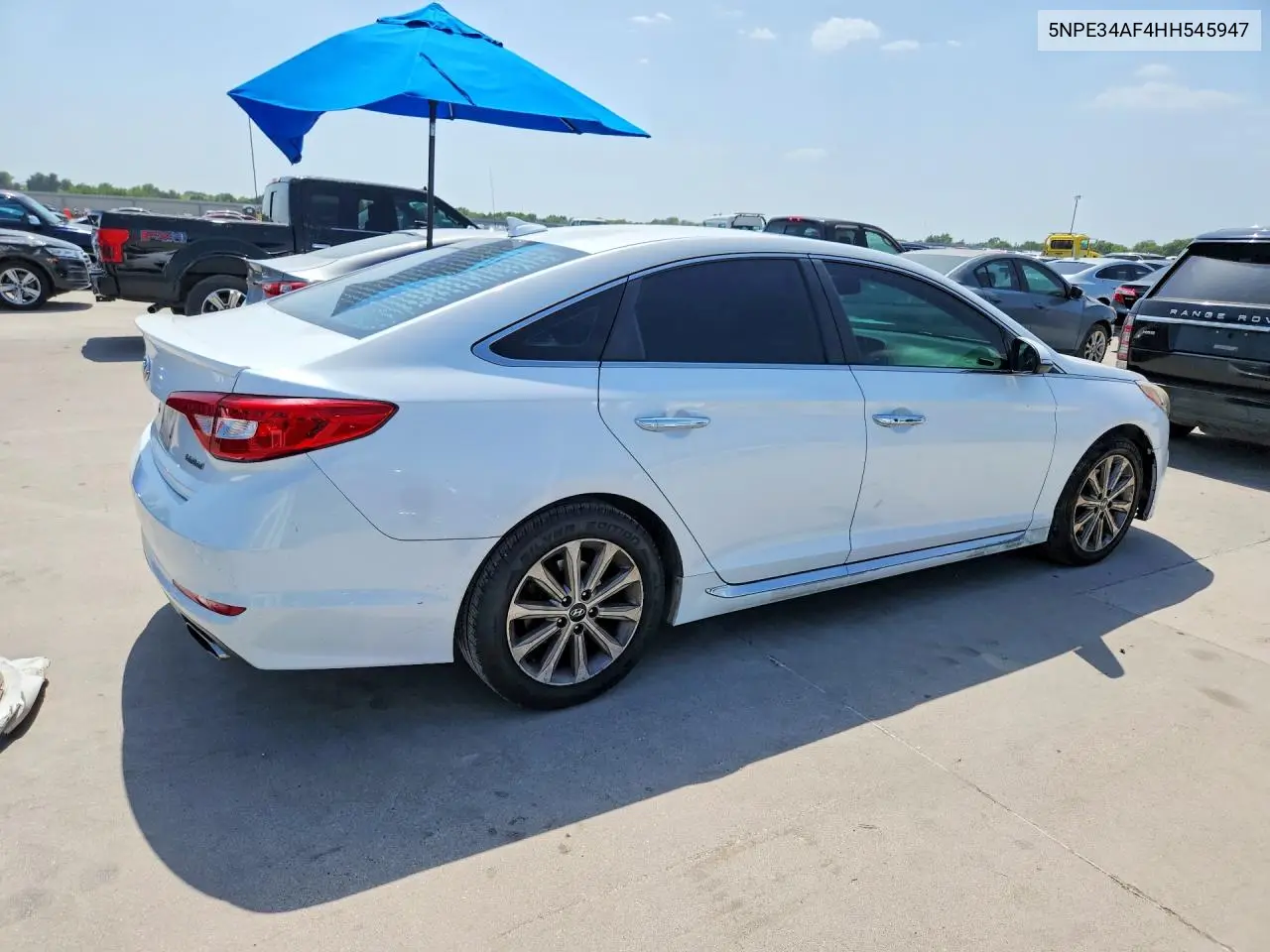 2017 Hyundai Sonata Limited VIN: 5NPE34AF4HH545947 Lot: 61910236