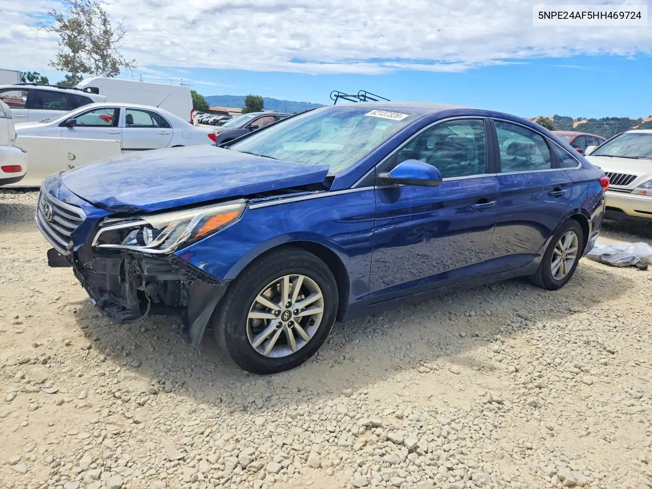 2017 Hyundai Sonata Se VIN: 5NPE24AF5HH469724 Lot: 62137326