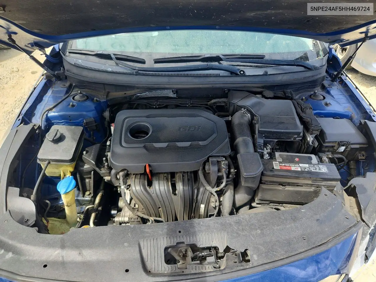 2017 Hyundai Sonata Se VIN: 5NPE24AF5HH469724 Lot: 62137326